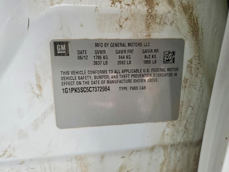 2012 Chevrolet Cruze eco