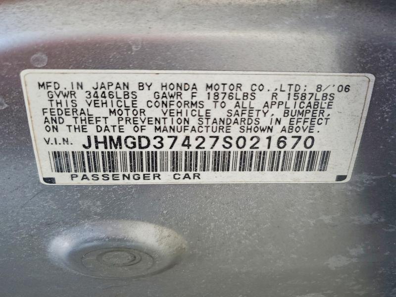 2007 Honda FIT