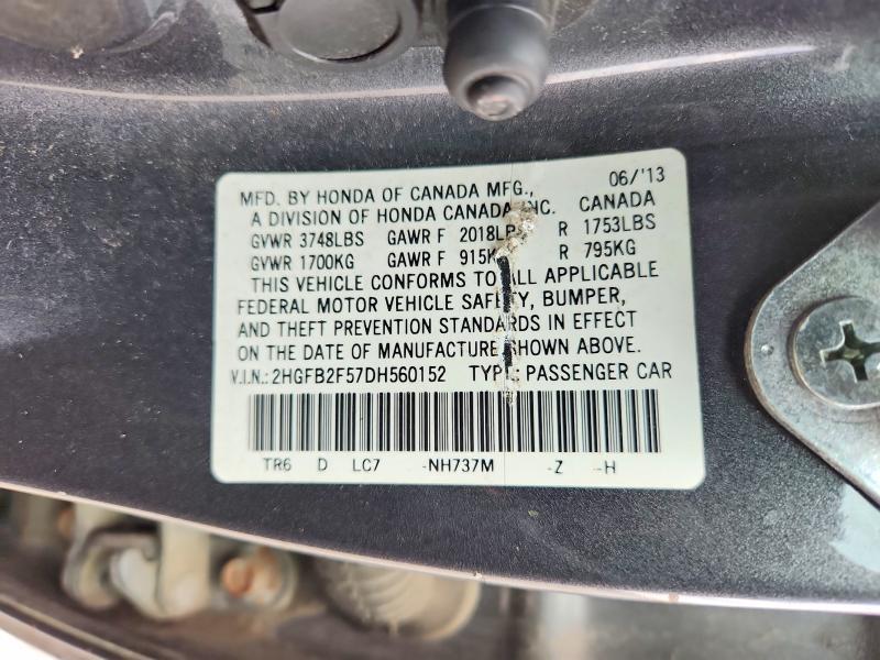 2013 Honda Civic lx