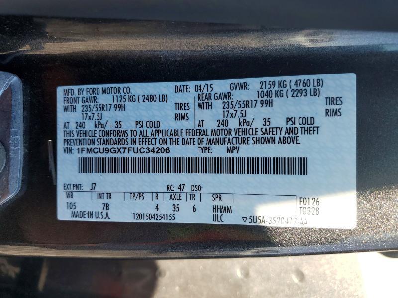 2015 Ford Escape se