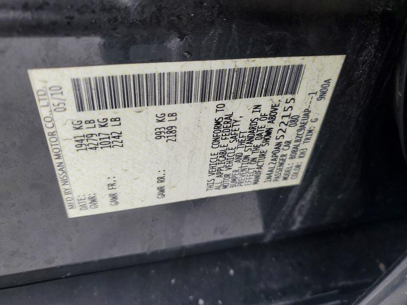2010 Nissan Altima Base