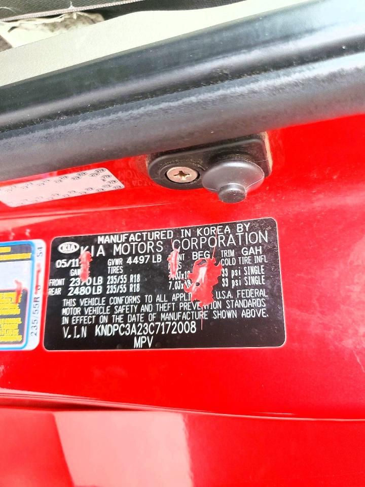 2012 KIA Sportage ex