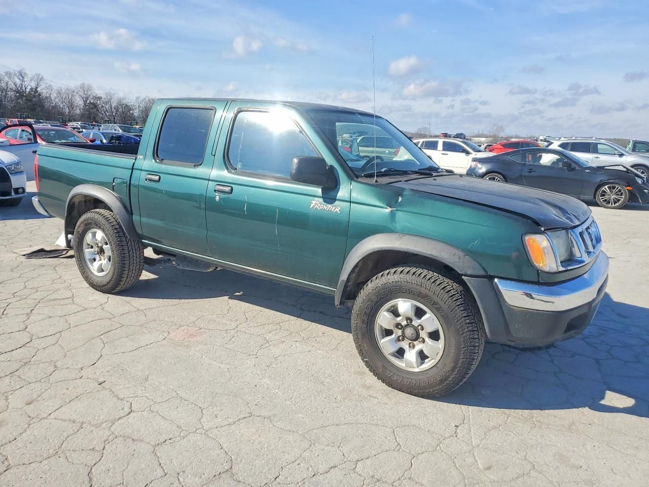 2000 Nissan Frontier Crew cab xe