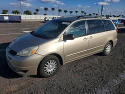Salvage cars for sale from Copart Clewiston, FL: 2004 Toyota Sienna ce