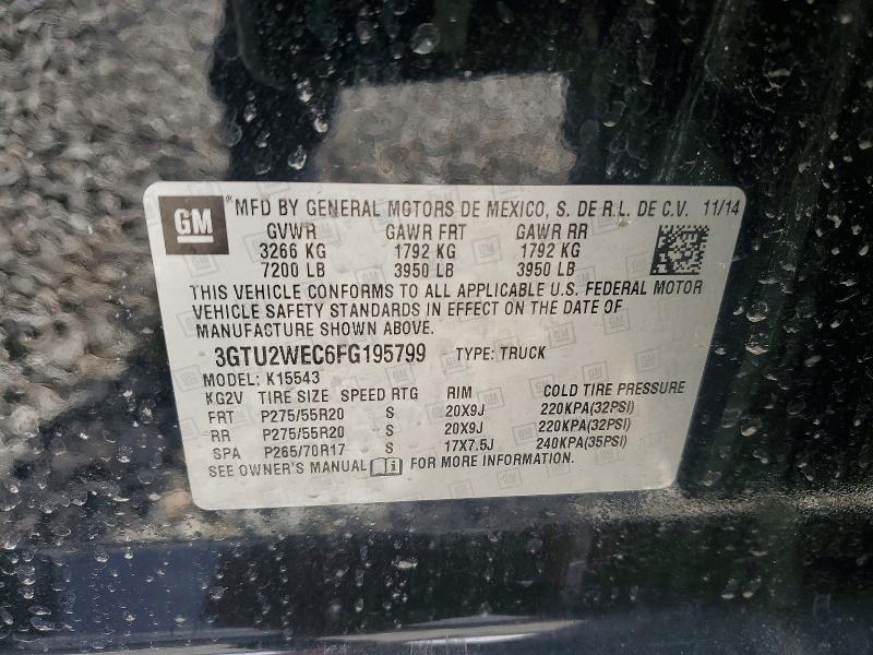 2015 GMC Sierra K1500 Denali