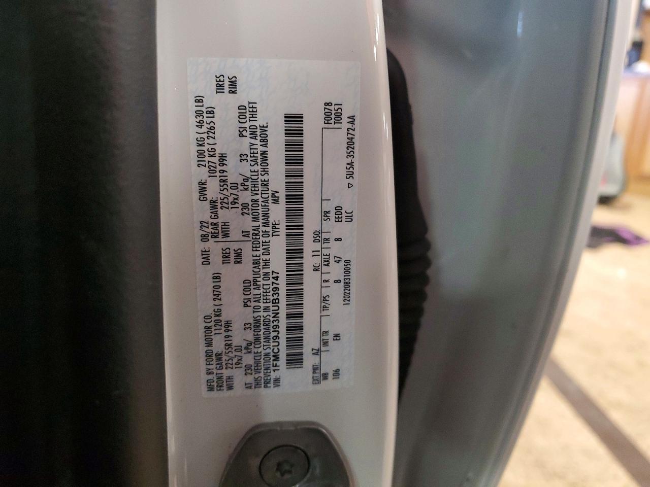 2022 Ford Escape Titanium