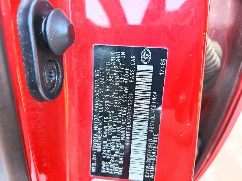 2011 Toyota Camry Base