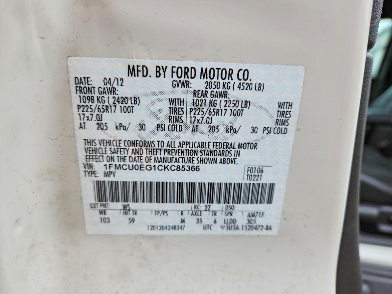 2012 Ford Escape Limited