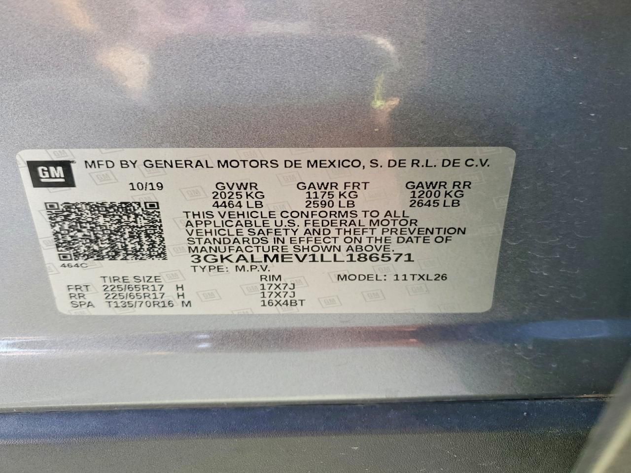 2020 GMC Terrain sle