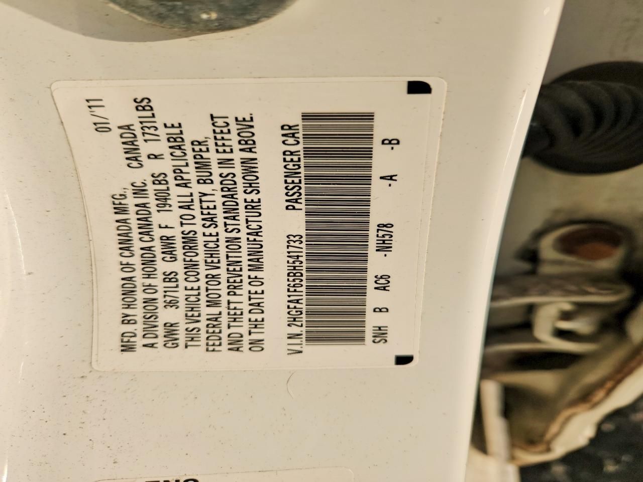 2011 Honda Civic Lx-s