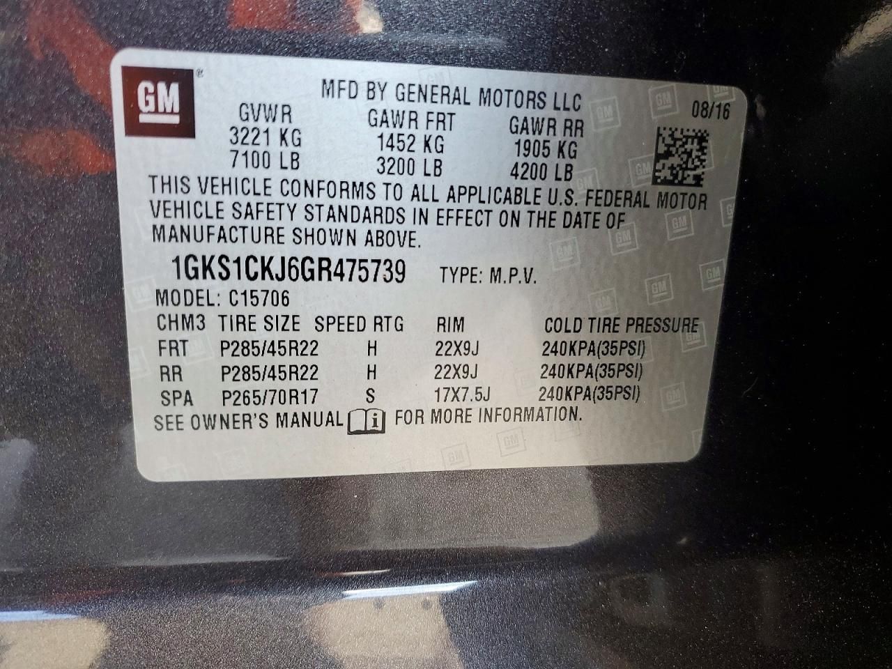 2016 GMC Yukon Denali