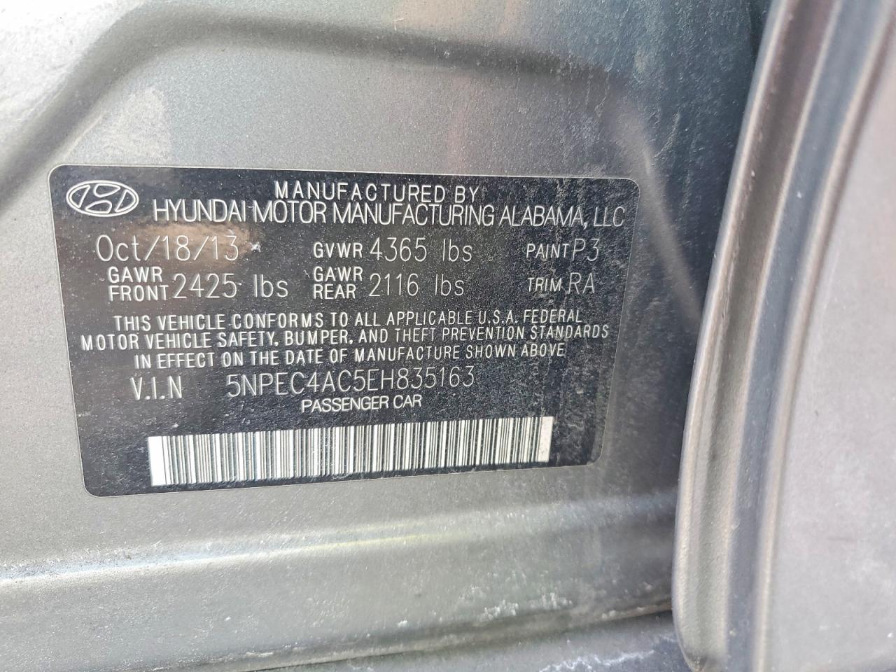 2014 Hyundai Sonata se