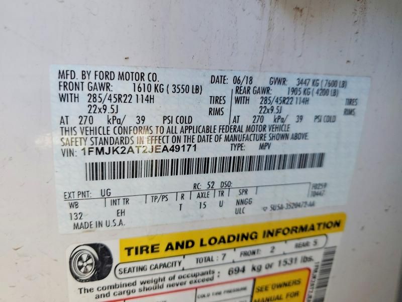 2018 Ford Expedition max Limited