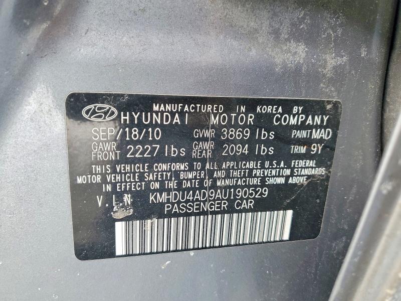 2010 Hyundai Elantra