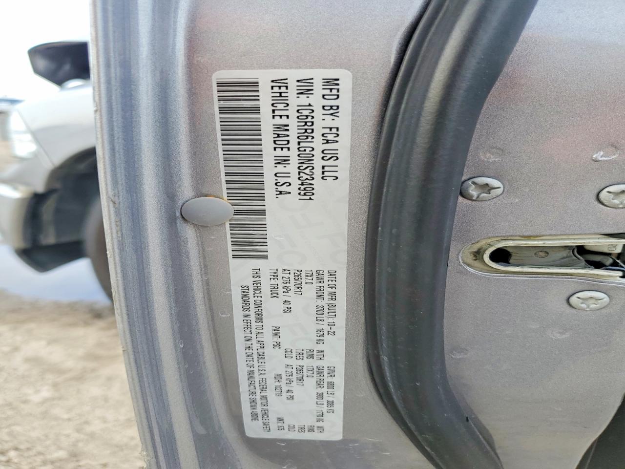2022 Dodge Ram 1500 Classic slt