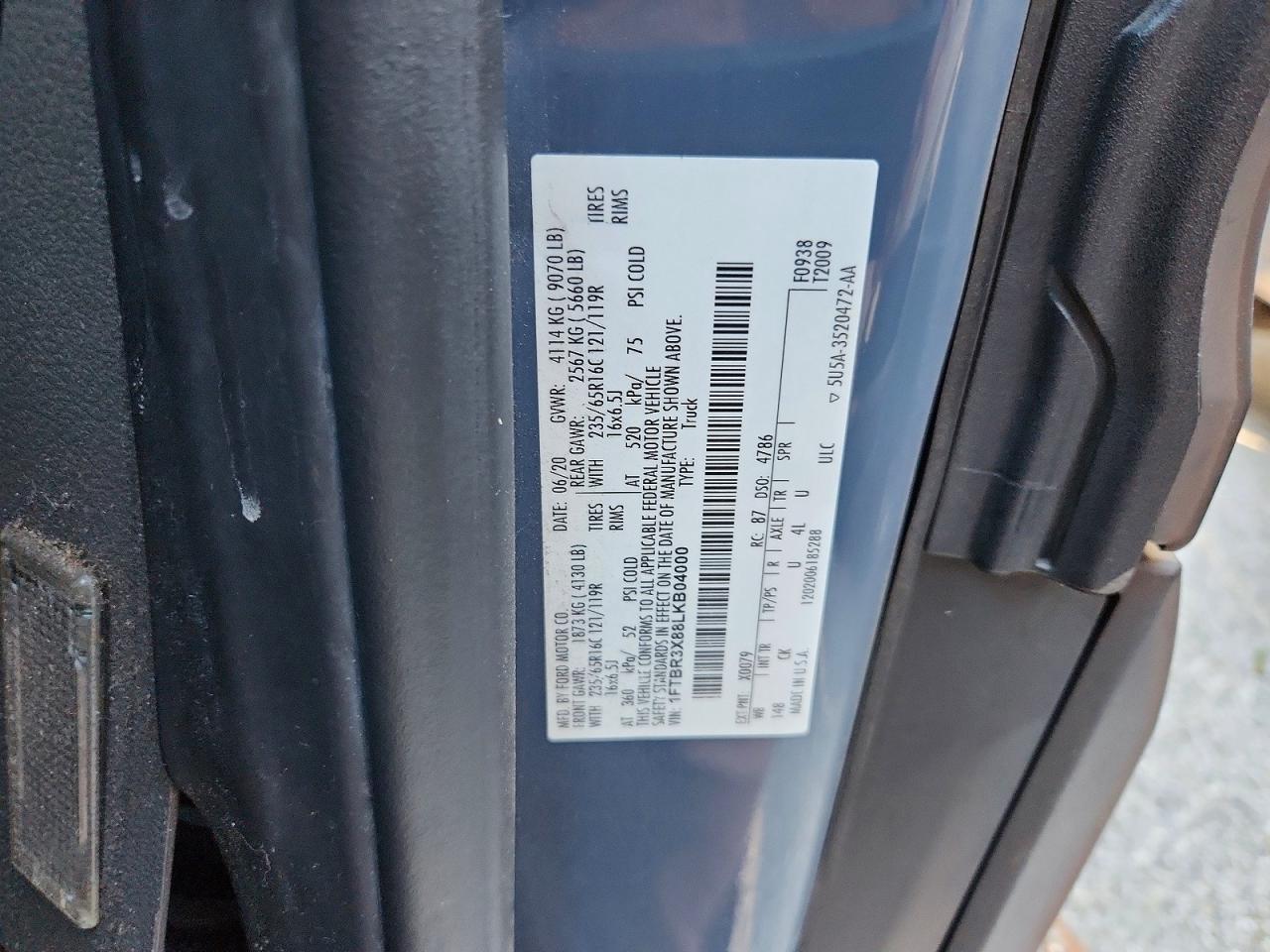 2020 Ford Transit 250 Delivery van