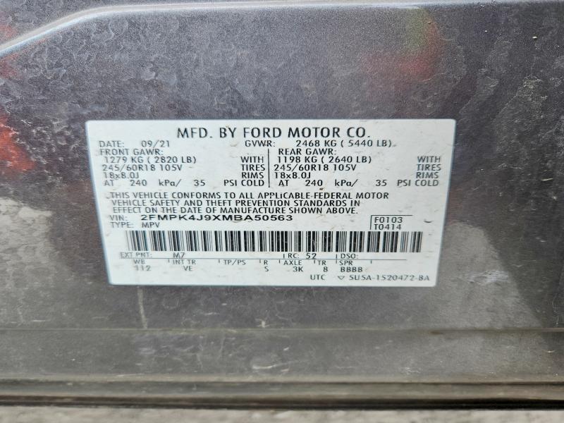 2021 Ford Edge sel