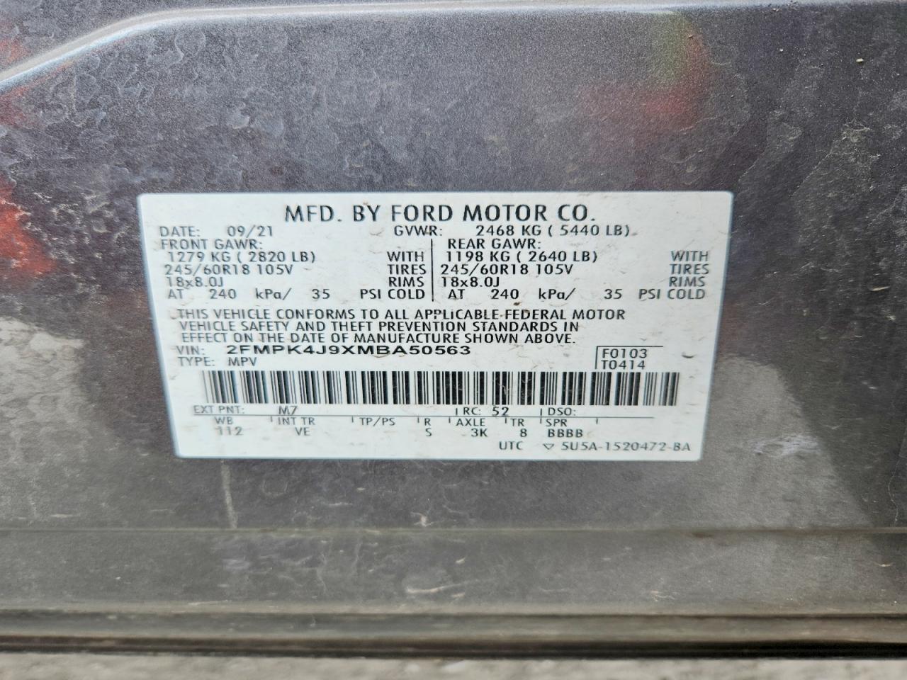 2021 Ford Edge sel