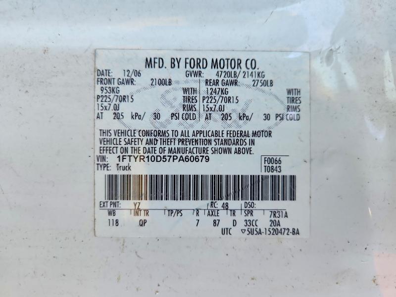 2007 Ford Ranger