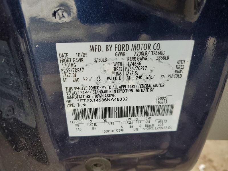 2006 Ford F150
