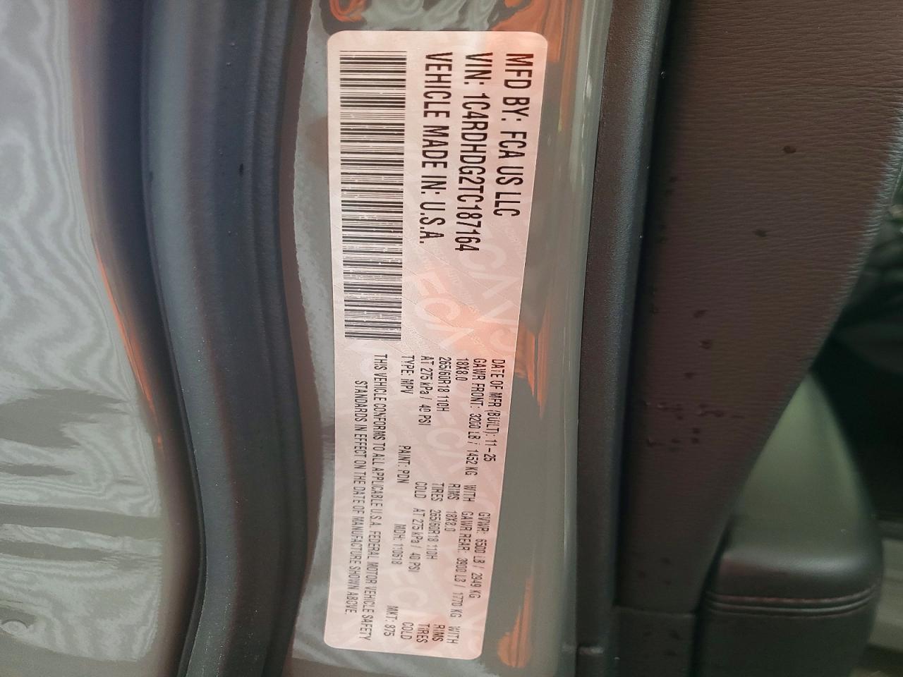 2026 Dodge Durango gt