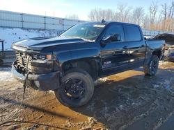 Salvage trucks for sale at Davison, MI auction: 2017 Chevrolet Silverado K1500 LTZ