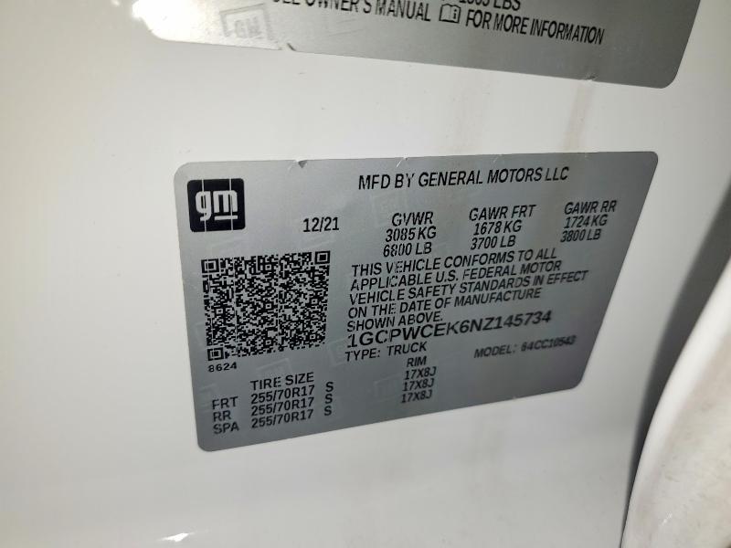 2022 Chevrolet Silverado ltd C1500 lt