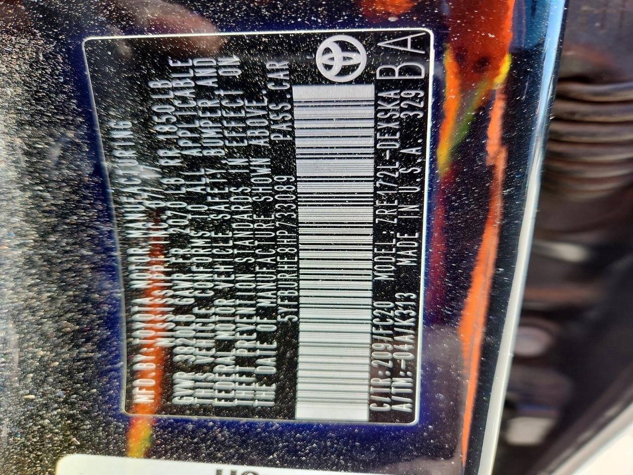 2017 Toyota Corolla l