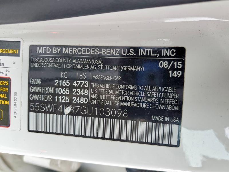 2016 Mercedes-Benz C 300 4matic
