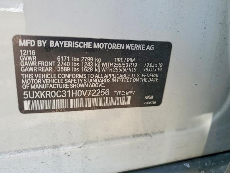 2017 BMW X5 Xdrive35i
