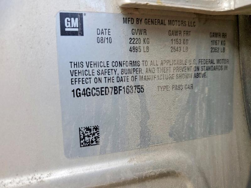 2011 Buick Lacrosse cxl