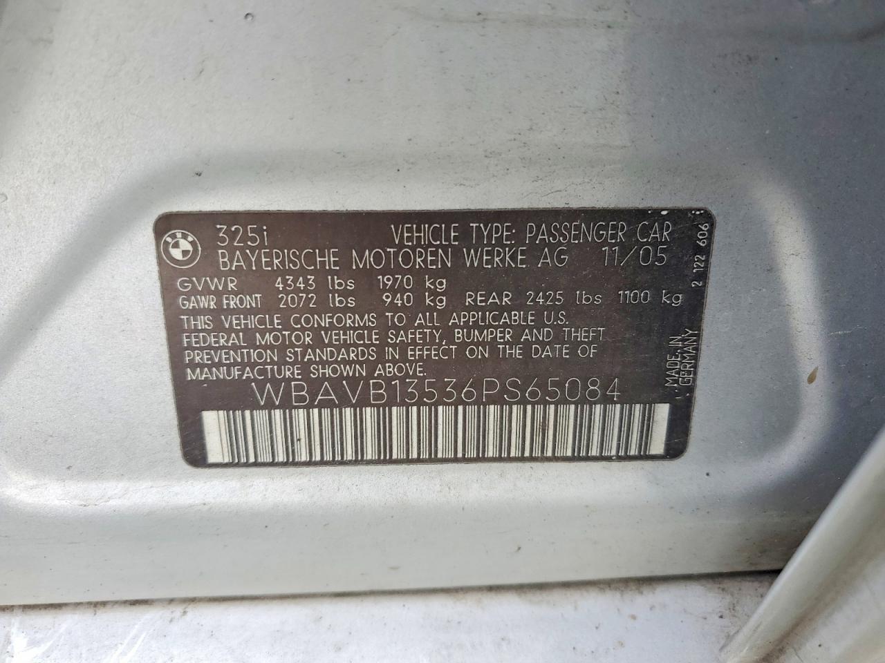 2006 BMW 325 i