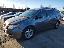 Honda Odyssey salvage cars for sale: 2016 Honda Odyssey se