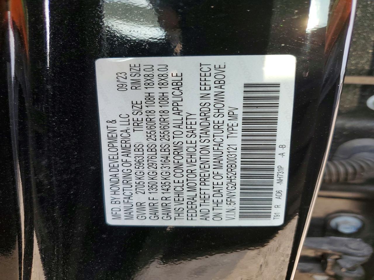 2024 Honda Pilot exl