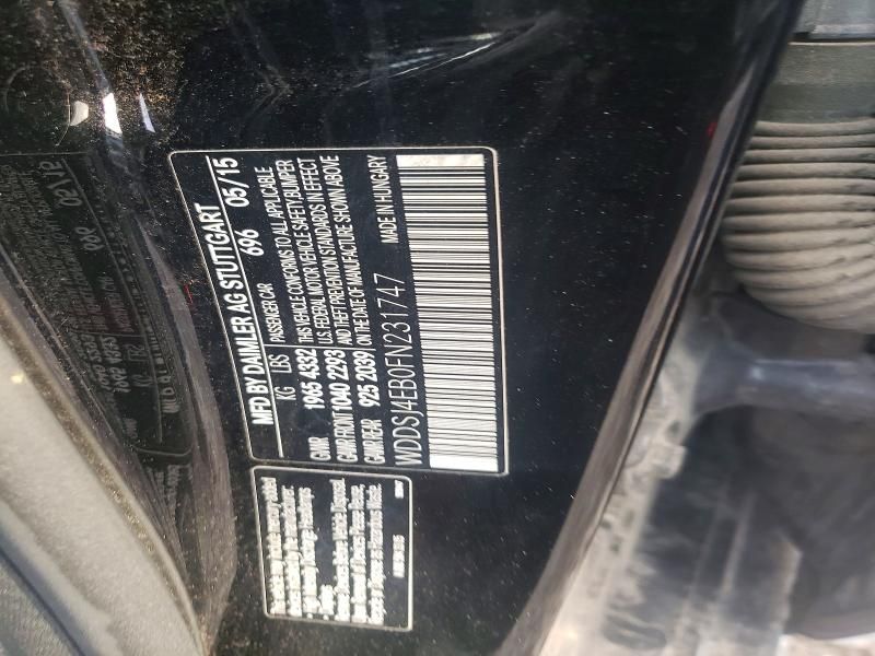 2015 Mercedes-Benz Cla 250