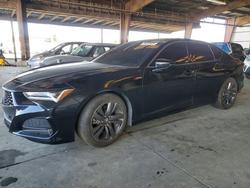 Acura salvage cars for sale: 2021 Acura Tlx Tech a