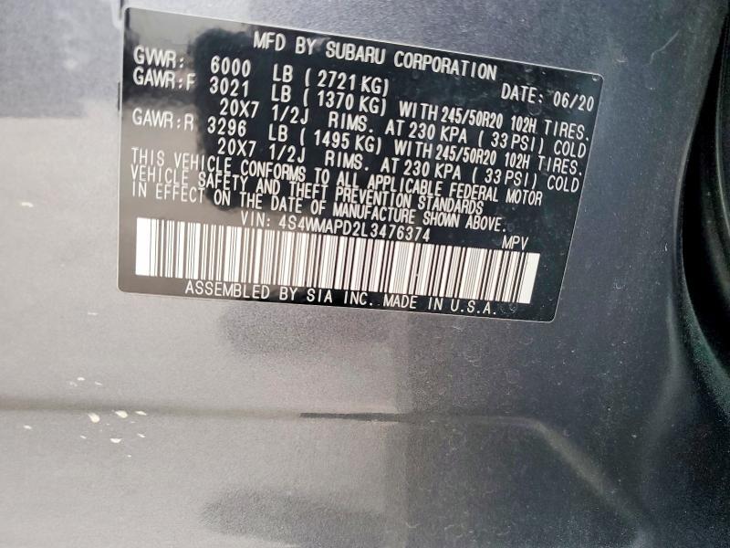 2020 Subaru Ascent Limited