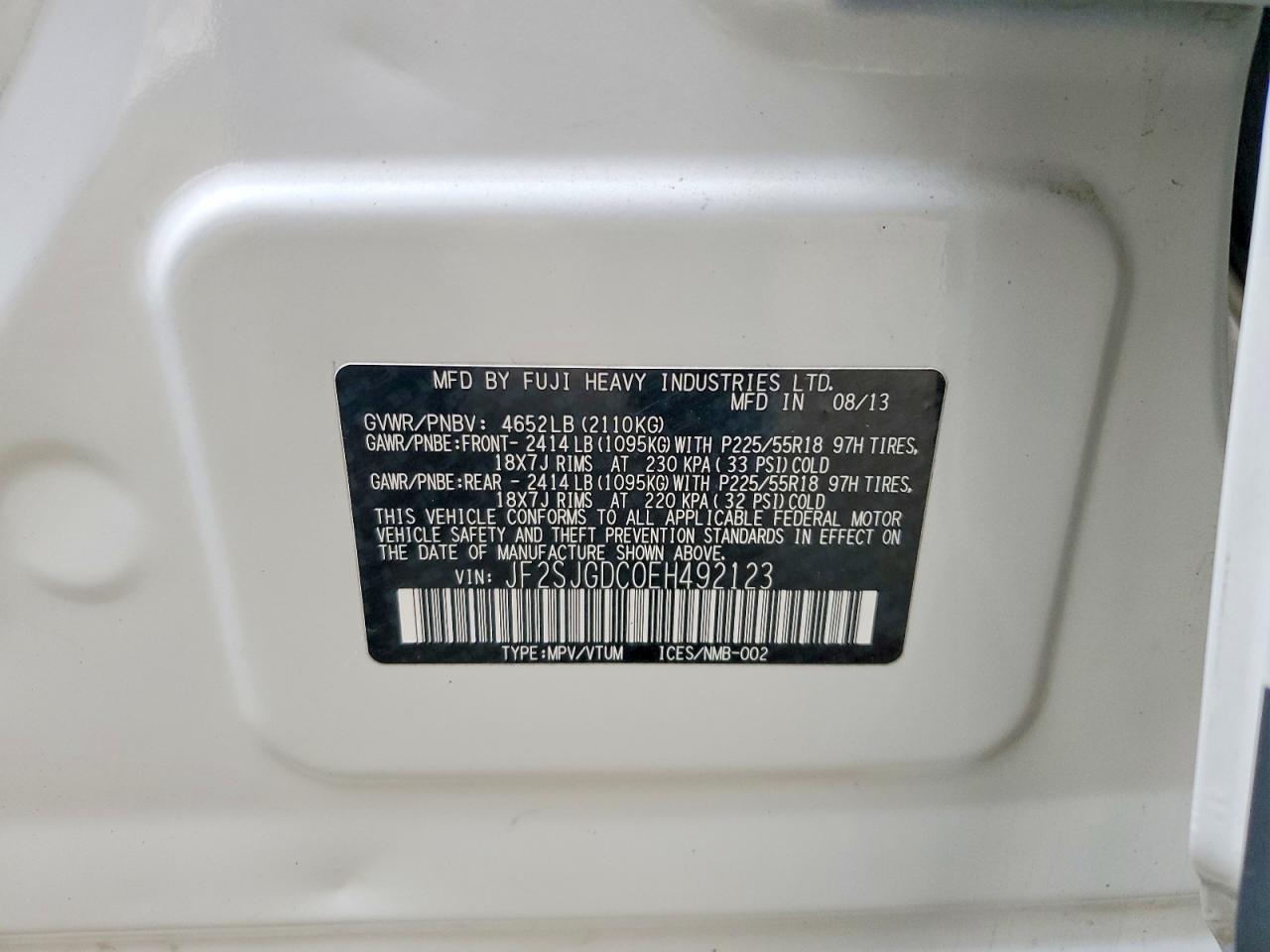 2014 Subaru Forester 2.0xt Premium