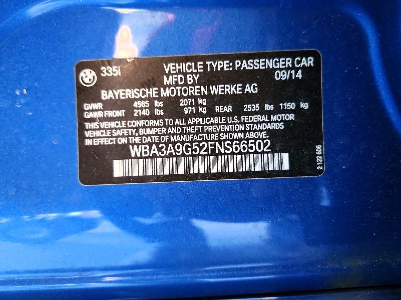 2015 BMW 335 i