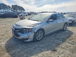 Chevrolet salvage cars for sale: 2019 Chevrolet Malibu lt