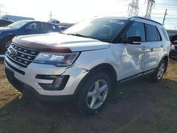 Salvage cars for sale from Copart Elgin, IL: 2016 Ford Explorer xlt