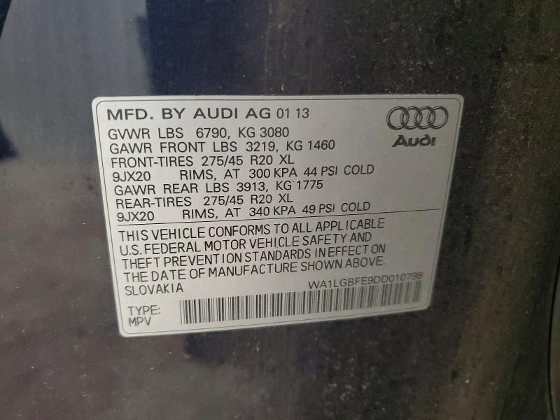 2013 Audi Q7 Premium Plus