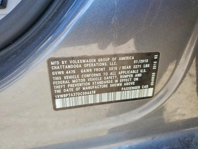2013 Volkswagen Passat se