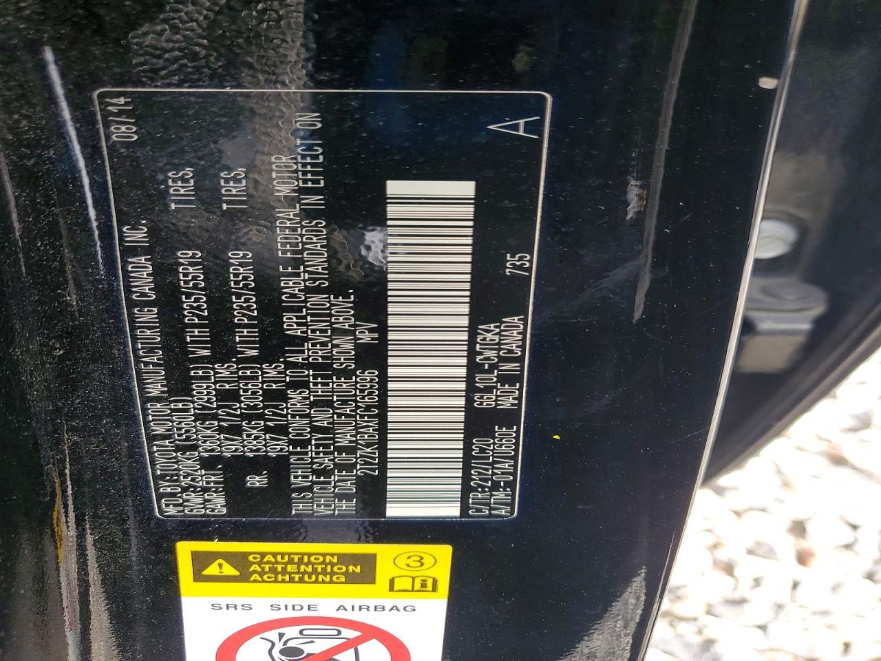 2015 Lexus Rx 350 Base