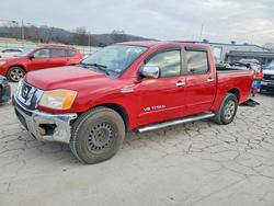 Salvage trucks for sale at Lebanon, TN auction: 2009 Nissan Titan XE