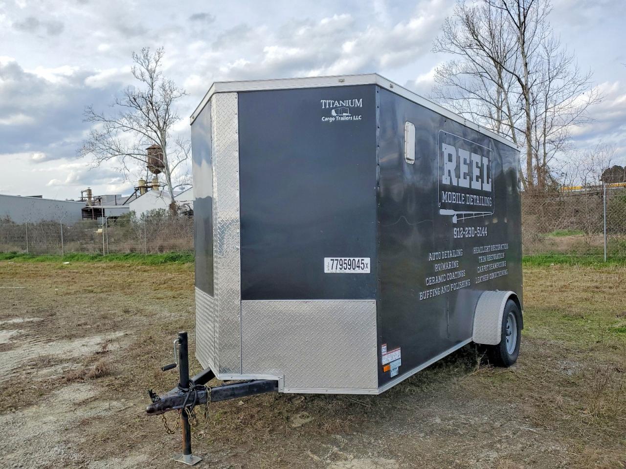 2024 Titanium Cargo 6X12 SA Enclosed Cargo Trailer