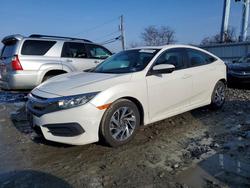 Honda salvage cars for sale: 2017 Honda Civic ex