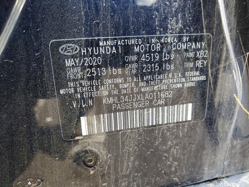 2020 Hyundai Sonata Hybrid