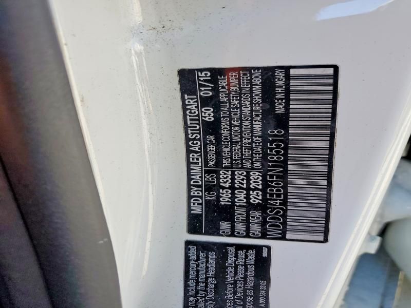 2015 Mercedes-Benz Cla 250