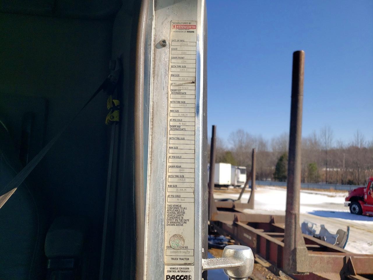 2015 Kenworth T880 Semi Truck